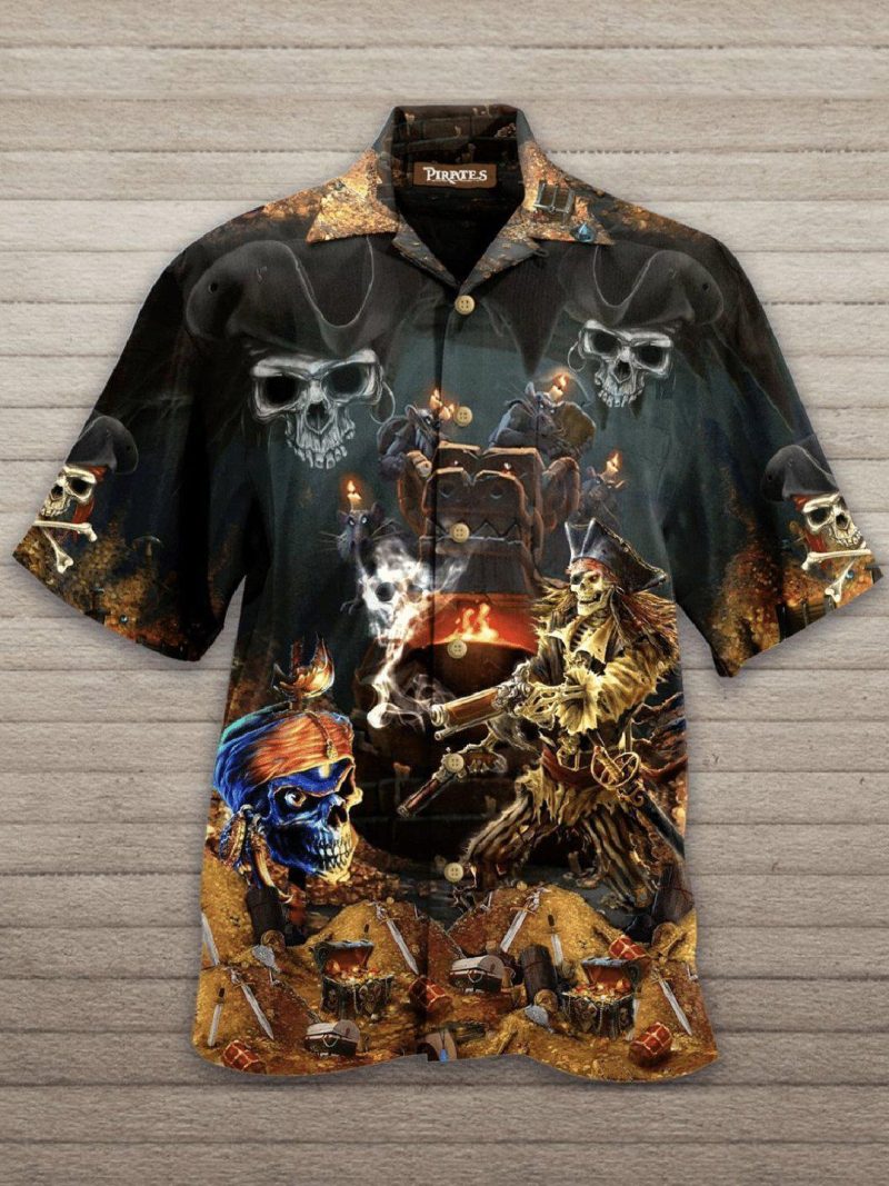 Skull Love Life Limited 6 Best Fathers Day Gifts Hawaiian Shirt Men 2 85909841