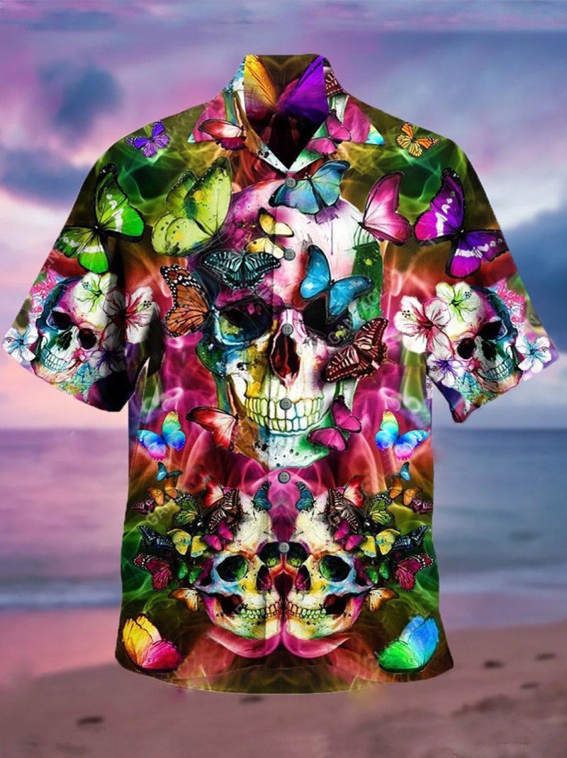 Skull Love Life Limited 9 Best Fathers Day Gifts Hawaiian Shirt Men 2 79362232