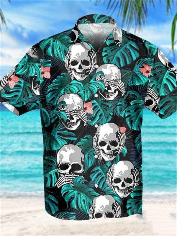 Skull Love Life Limited Best Fathers Day Gifts Hawaiian Shirt Men 2 55270873