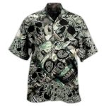 Skull Love Money Limited Edition Best Fathers Day Gifts Hawaiian Shirt Men 1 93680716