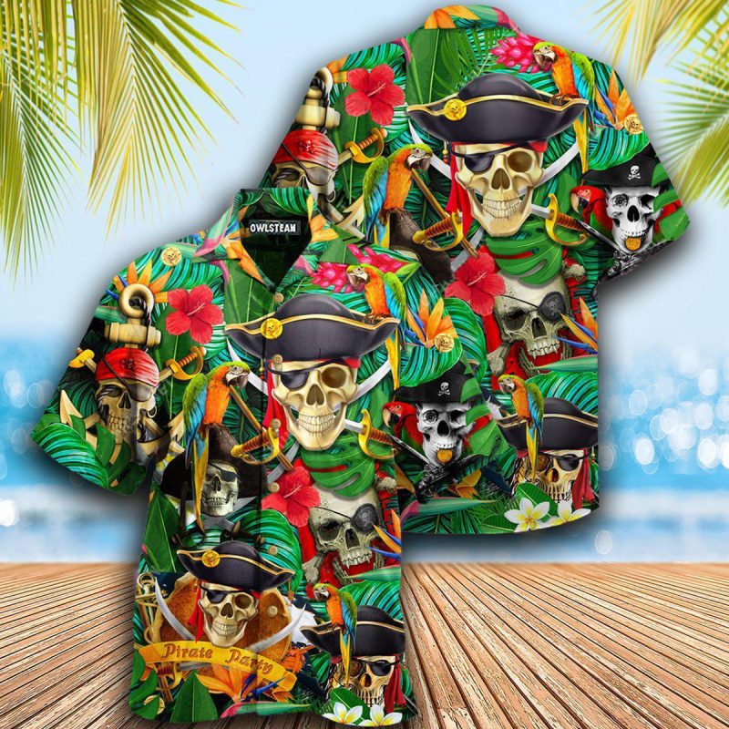 Skull Pirates Make Ledgends Edition Best Fathers Day Gifts Hawaiian Shirt Men 2 88282001