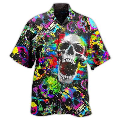 Skull Scare Style Limited Edition Best Fathers Day Gifts Hawaiian Shirt Men