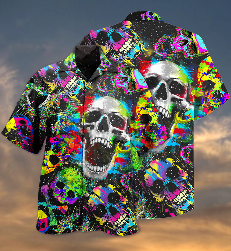 Skull Scare Style Limited Edition Best Fathers Day Gifts Hawaiian Shirt Men 3 88699834