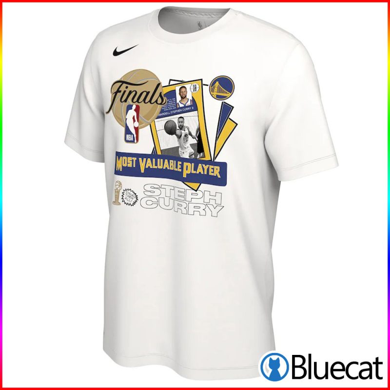 Stephen Curry Golden State Warriors Nike 2022 NBA Finals Champions MVP T Shirt 1