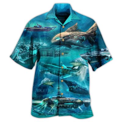 Submarine Love Ocean Limited Edition Best Fathers Day Gifts Hawaiian Shirt Men 1 15030751