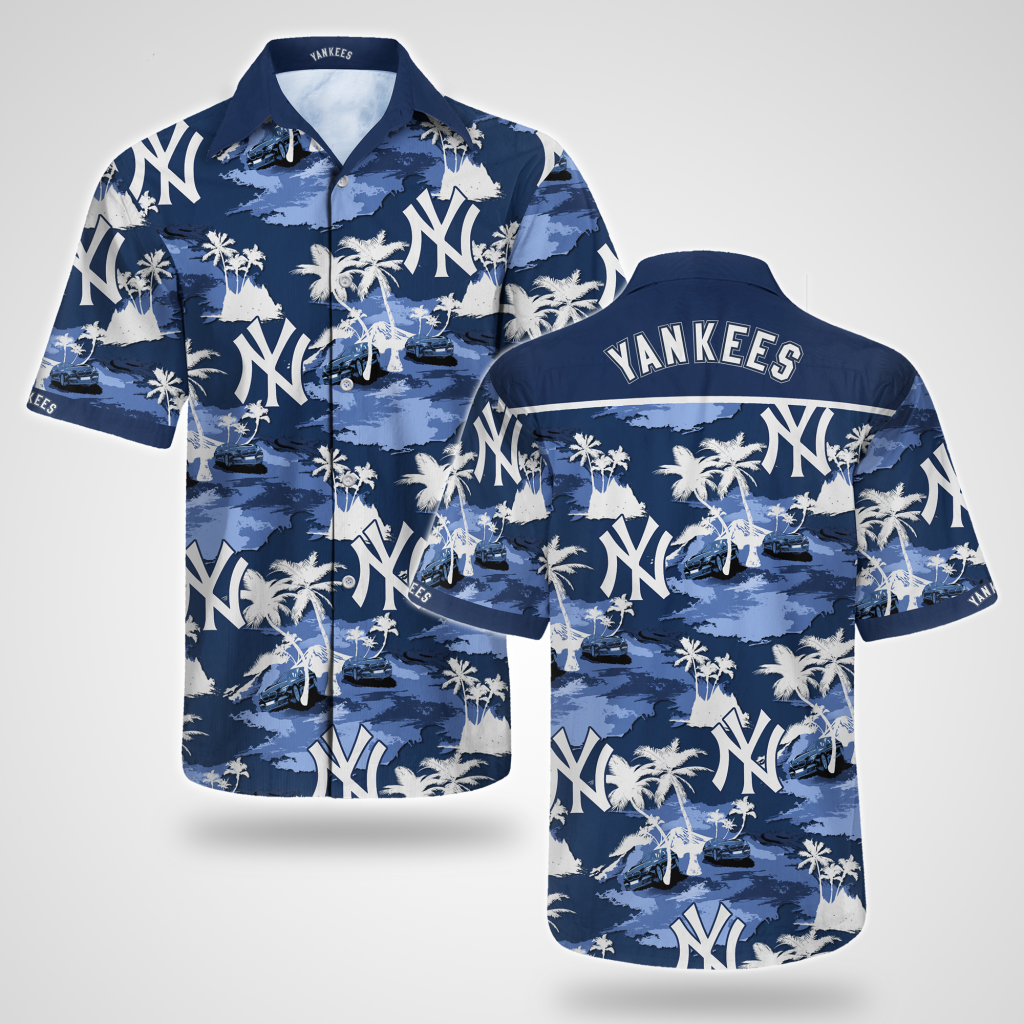 Yankees Merch Tommy Bahama Baseball Shirt