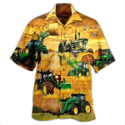 Tractor Better On The Farm Edition Best Fathers Day Gifts Hawaiian Shirt Men
