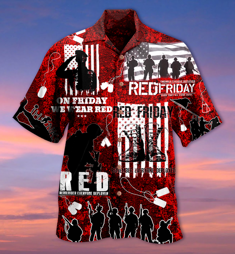 Veteran Red Friday Limited Edition Best Fathers Day Gifts Hawaiian Shirt Men 2 32919727