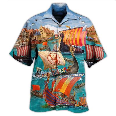 Viking Sail Let War Limited Best Fathers Day Gifts Hawaiian Shirt Men