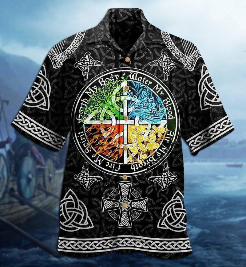 Viking Sign My Blood Limited Best Fathers Day Gifts Hawaiian Shirt Men 2 40023361