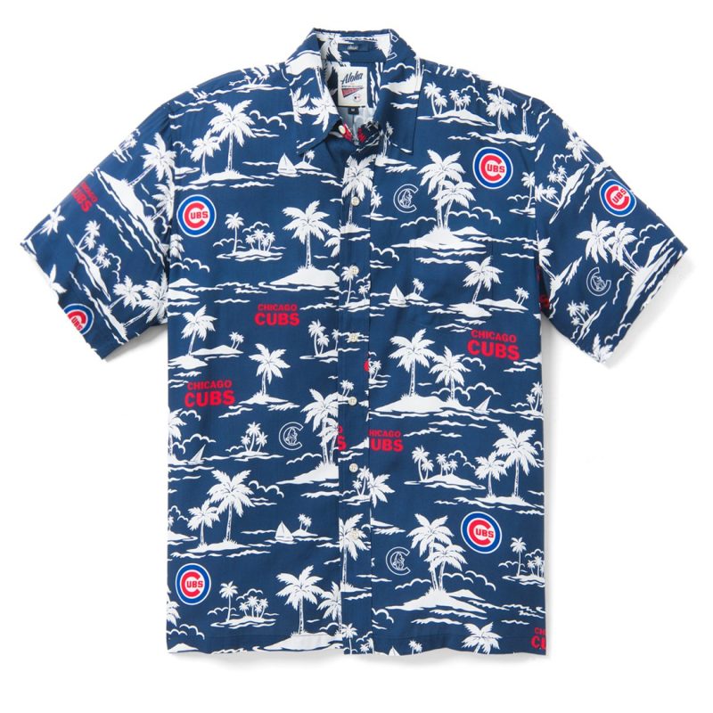 Vintage Mlb Chicago Cubs Hawaiian Shirt 1 37138662