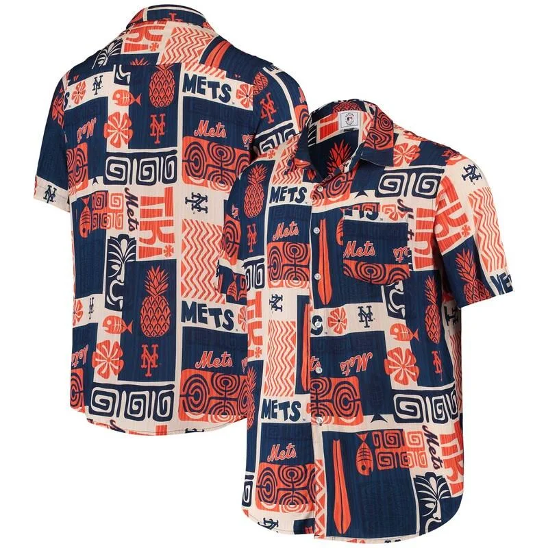 Vintage New York Mets Hawaiian Shirt 1 7262506