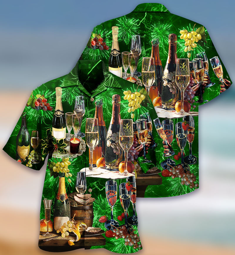 Wine Lover Green Limited Edition Best Fathers Day Gifts Hawaiian Shirt Men 2 37197033