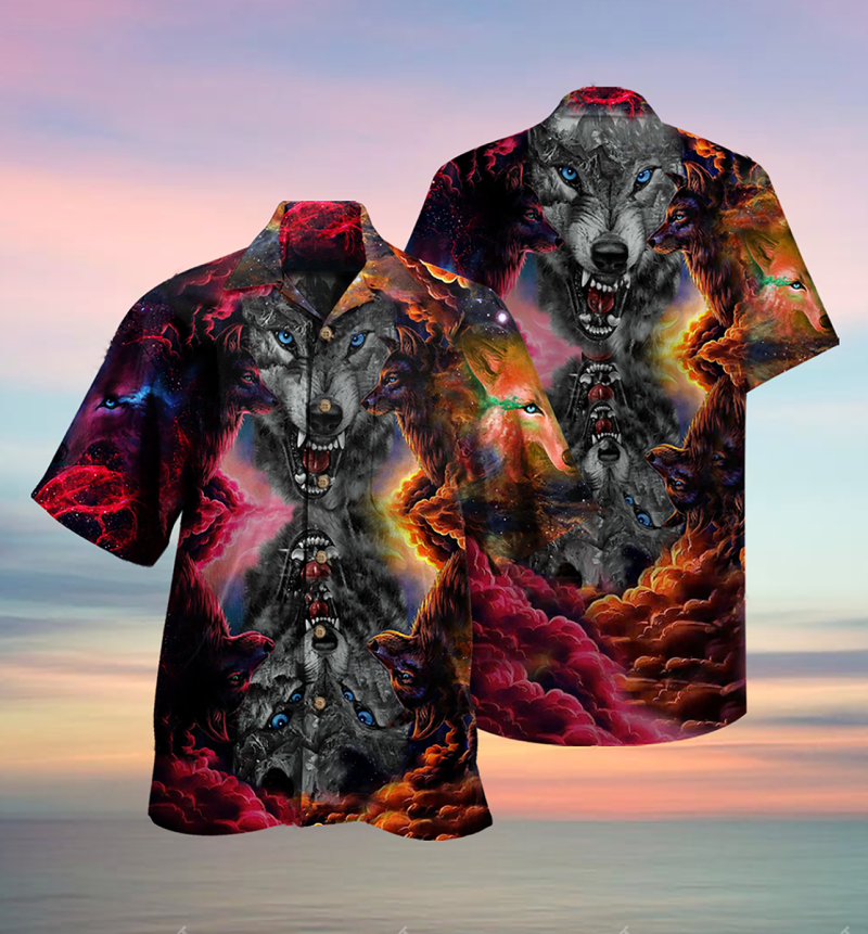 Wolf Loves Darkness Limited Edition Best Fathers Day Gifts Hawaiian Shirt Men 2 8221384