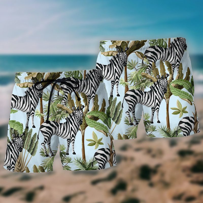 Zebra Lover Tropical Style 1 Best Fathers Day Gifts Hawaiian Shirt Men 4 31325720