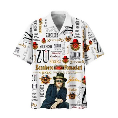 Zucchero Fornaciari Hawaiian Shirt Limited Edition