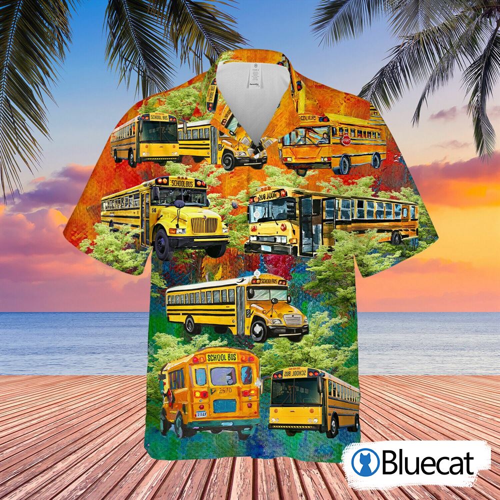 10-4 School Bus Driver Unisex Hawaiian Shirt Summer Shirt