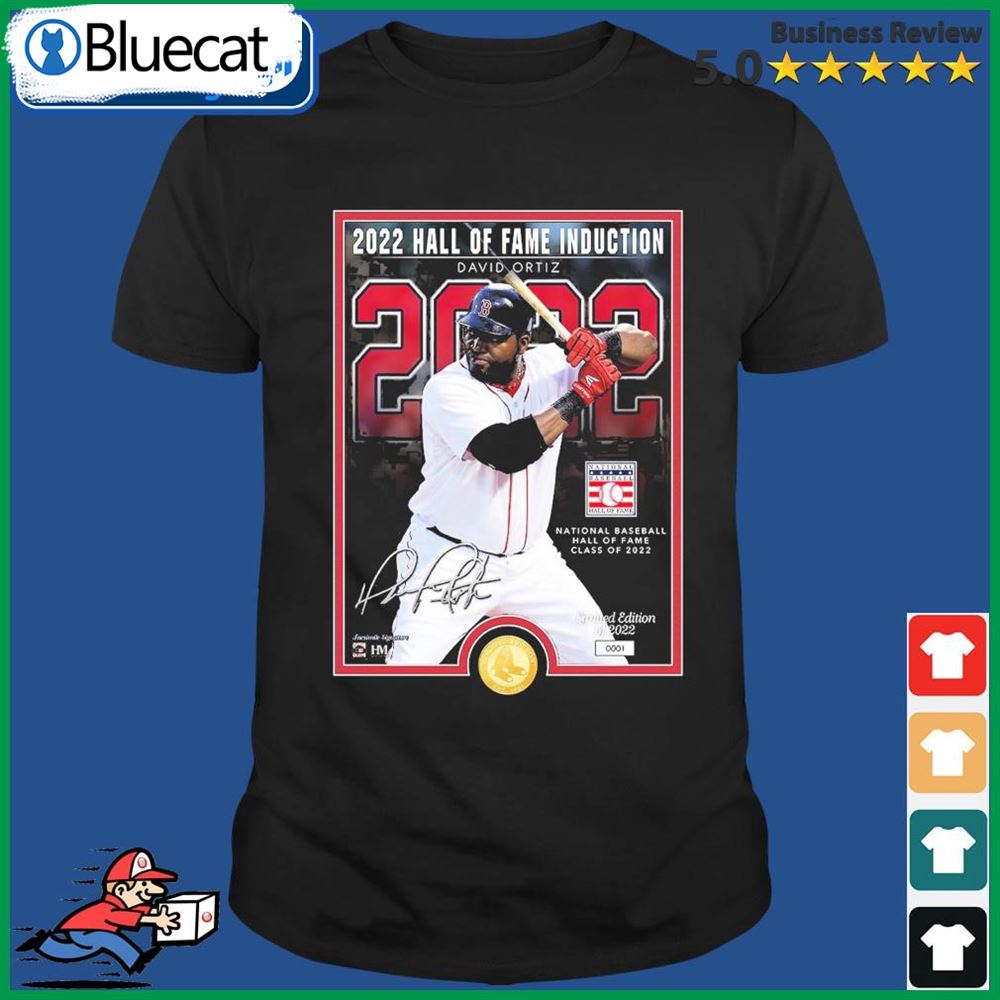 2022 Hall Of Fame Induction David Ortiz Posters Shirt