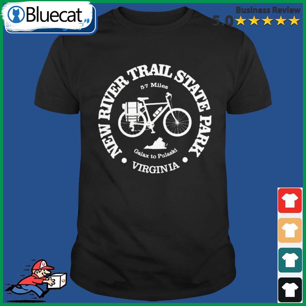 2022 New River Trail State Park Cycling T – Shirt