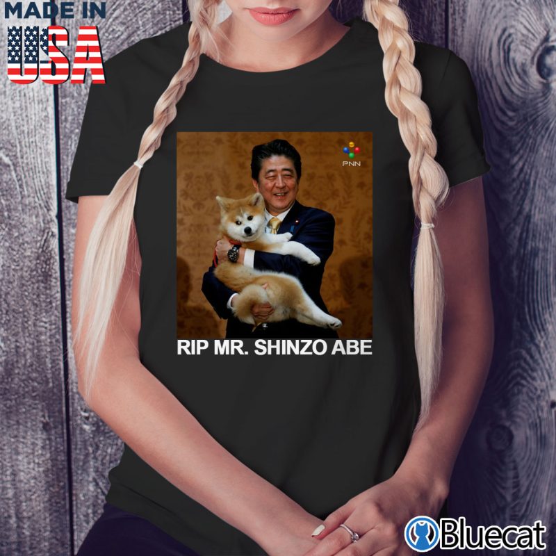 Black Ladies Tee Rest In Peace Prime Minister Shinzo Abe T shirt