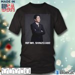 Black T shirt RIP Prime Minister of Japan Shinzo Abe T shirt