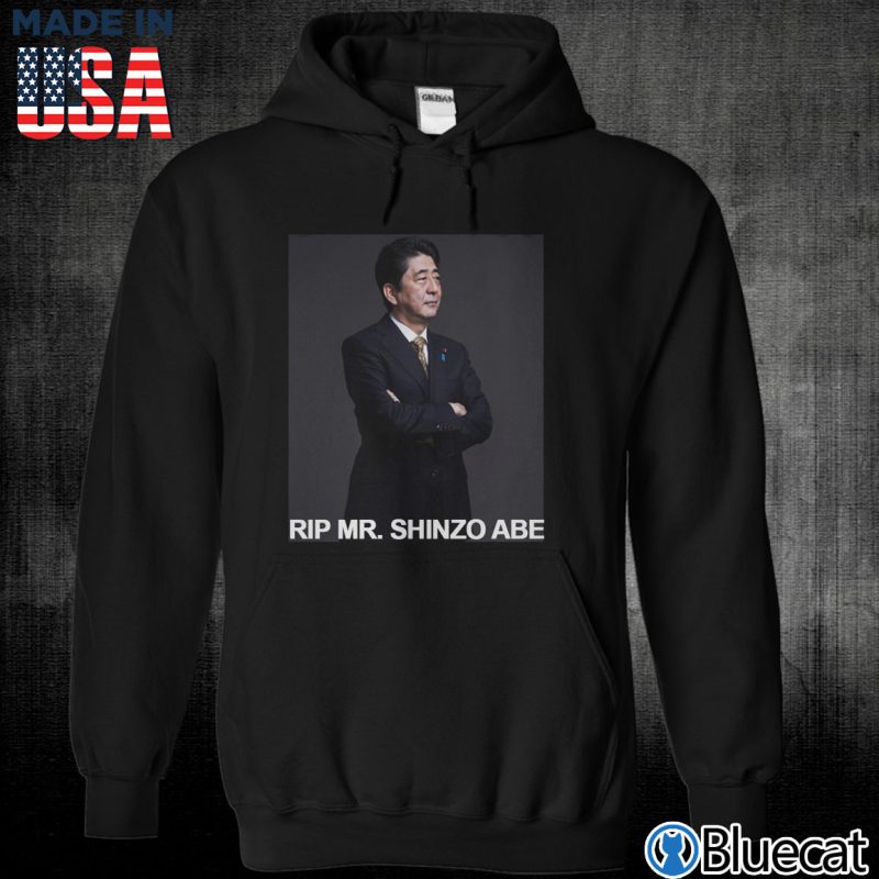 Black Unisex Hoodie RIP Prime Minister of Japan Shinzo Abe T shirt