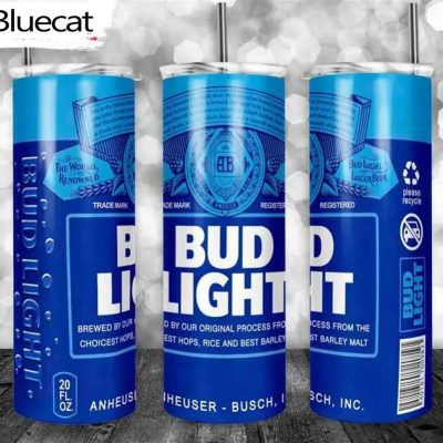 Bud Light Beer Tumbler Beer Day Party Gift