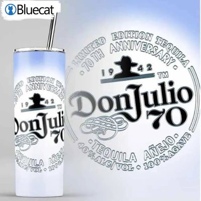 Don Julio Tequila Tumbler 70th Anniversary Limited Edition
