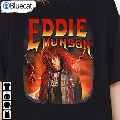 Eddie Munson Shirt Stranger Things 4 Hellfire Club