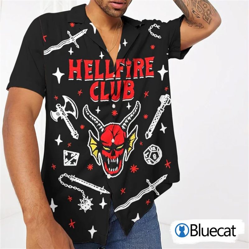 HellFire Club Custom Hawaii Shirt 1