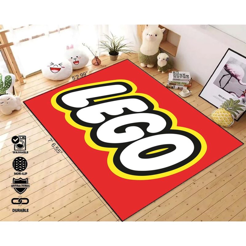 Lego Rug Cartoon Rug Kids Rug Kids Room Custom Rug Popular Rug Nursery Rug Area Rug Kids Room Rugs Home Design Kids Idea Gift Rug