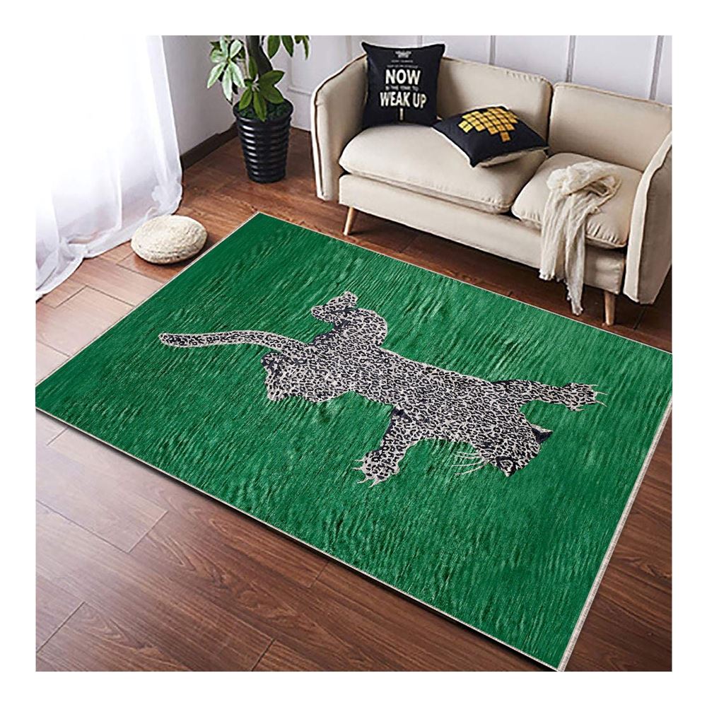 Restoration and Renovation Handmade Tibetan Tiger Wool Rug | Animal Print  Area Rug 100% New Zealand Wool for Living Room, Bedroom, and Dining Room 