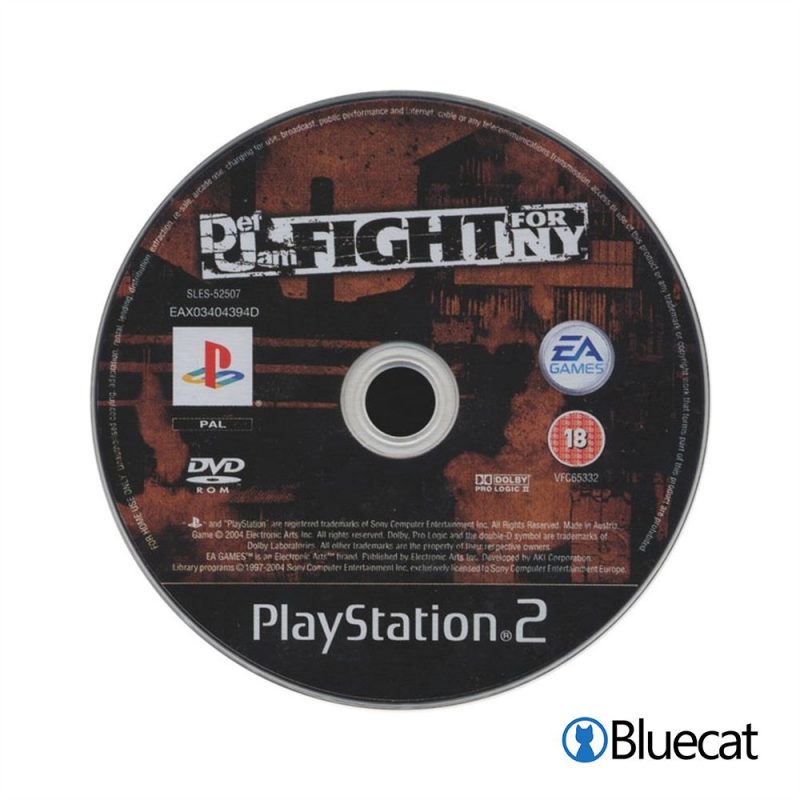 Playstation 2 DefJam Fight for NY Rug Round Mat 2