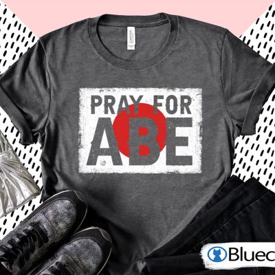 Pray For Abe Japan Shirt