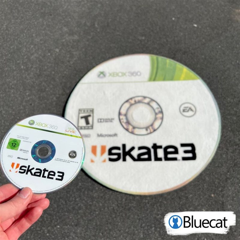 Skate 3 Custom Xbox Disc Rug Round Mat 2