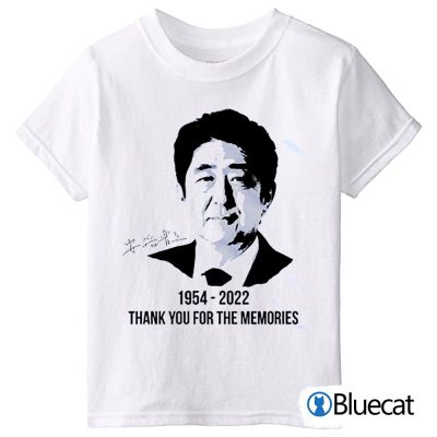 Thank You For The Memories Shinzo Abe 1954 2022 Shirt