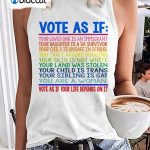Womens Vote For Your Rights Shirt