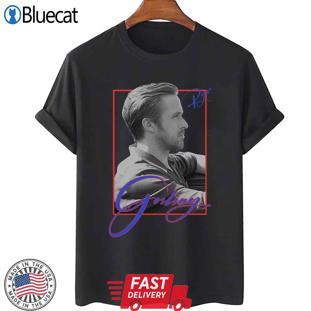 Actor Ryan Gosling Portrait Photographic Unisex T-shirt