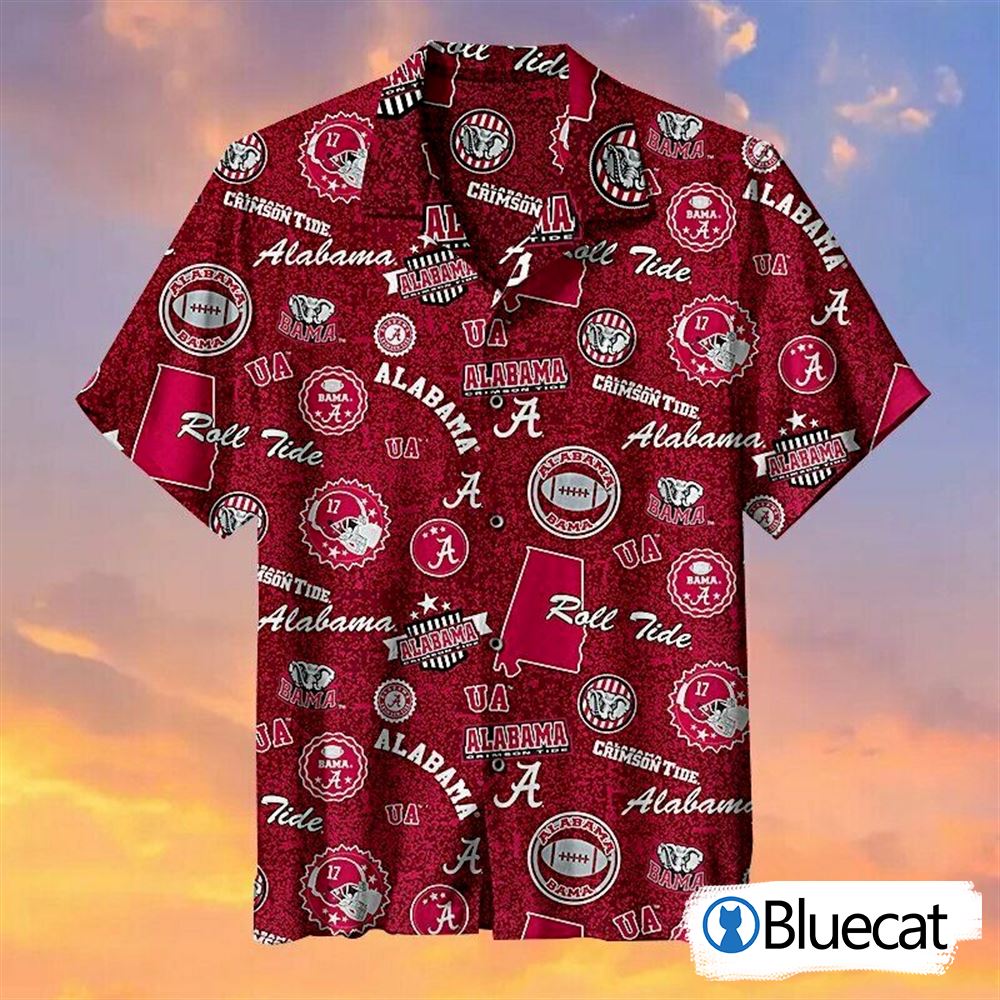 Alabama Red Tide Football Unisex Hawaiian Shirt