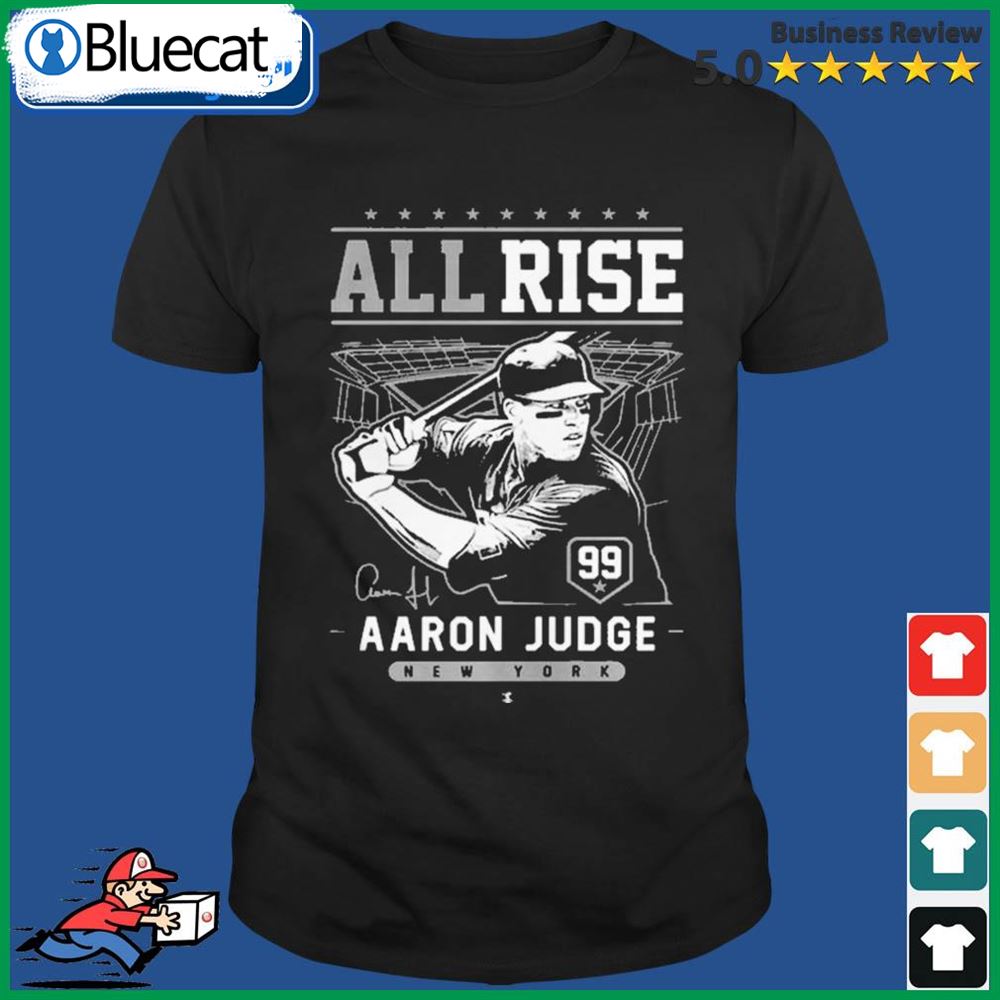 All Rise 99 Aaron Judge New York Signatures T – Shirt
