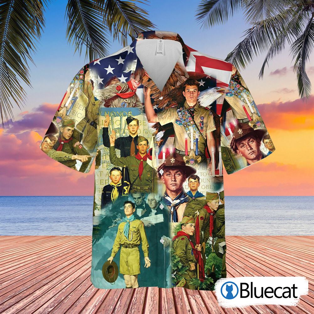 Amazing Boy Scout Of America Unisex Hawaiian Summer Shirt