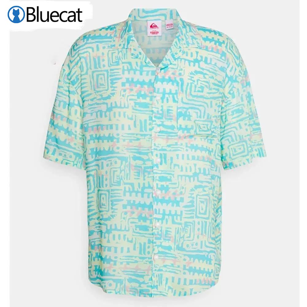 Argyle Inspired Green Pattern Hawaiian Shirt Gift For Fans
