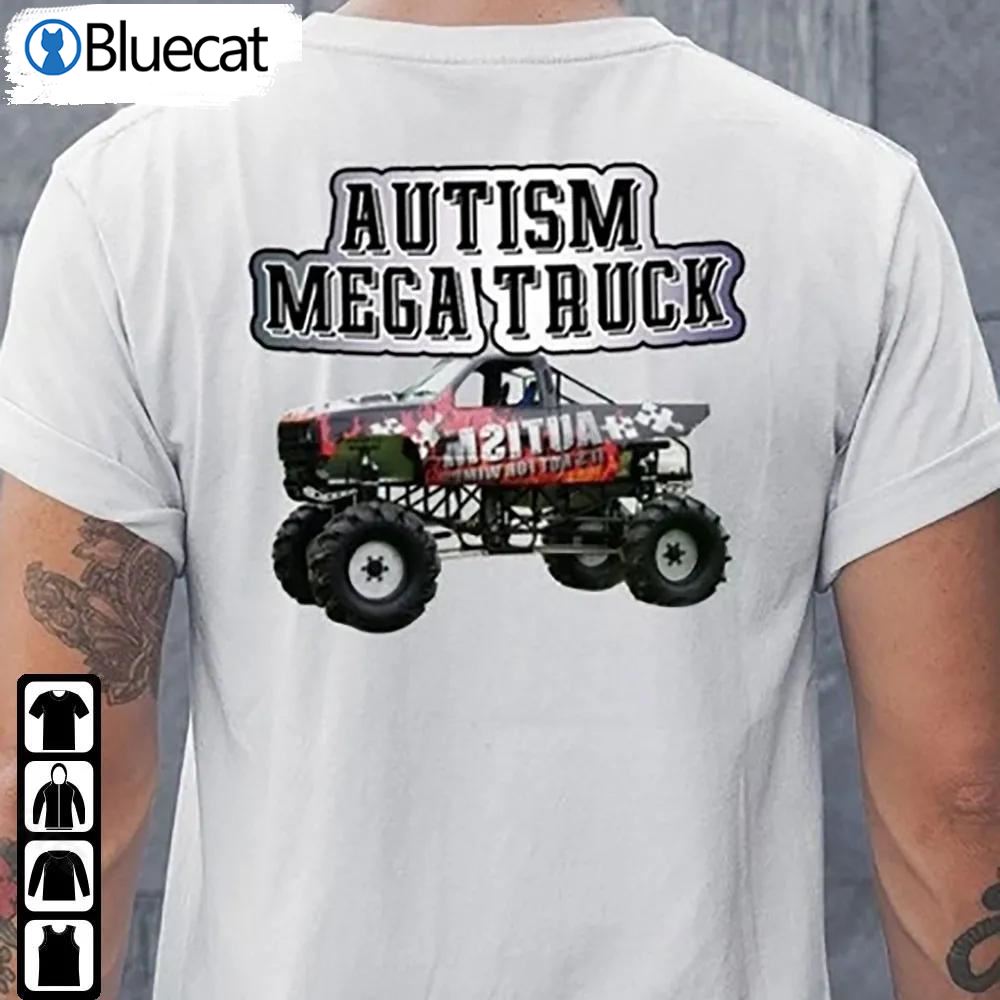 Autism Mega Truck Shirt Tank Top Unisex
