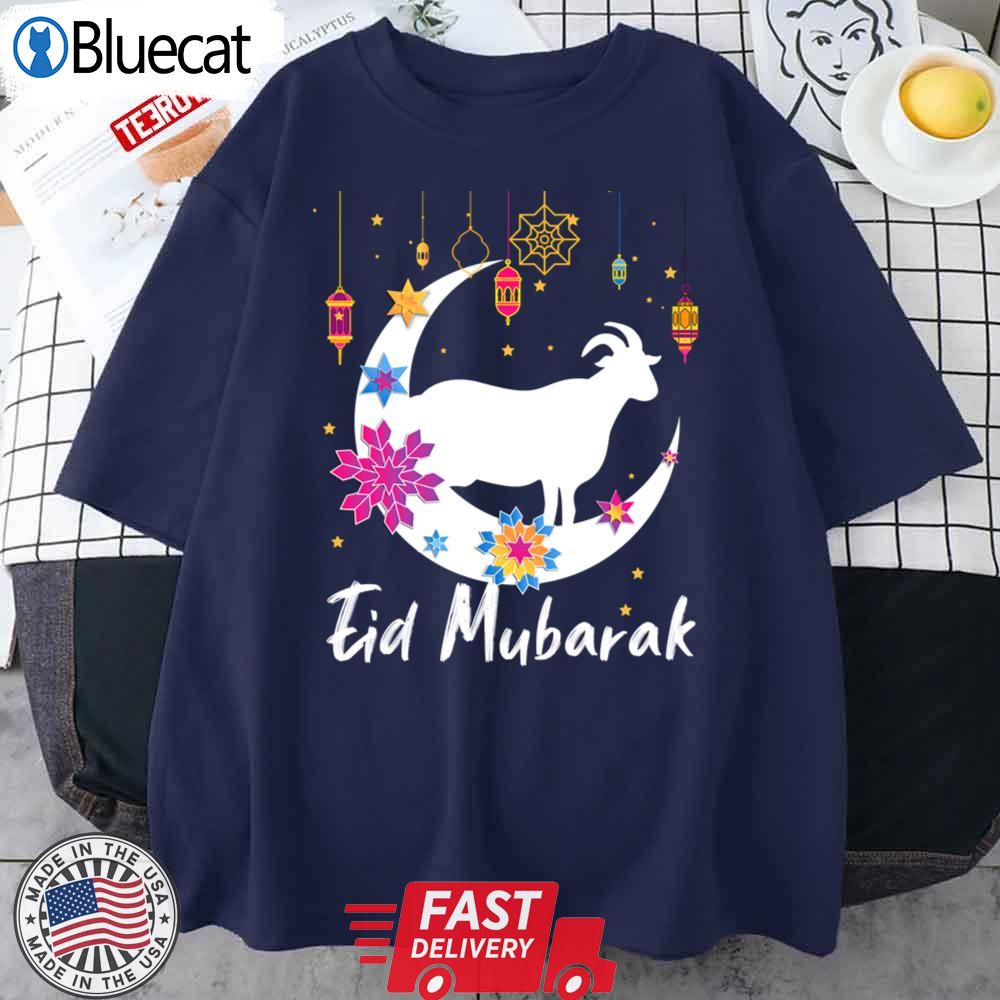 Eid Al Adha 2022 Eid Mubarak Funny Decoration Islamic Unisex T-shirt