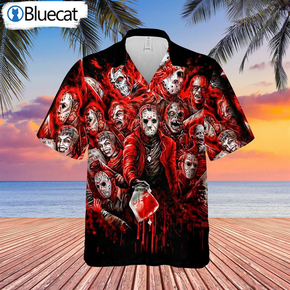 Friday 13th Jason Voorhees Horror Unisex Hawaiian Shirt