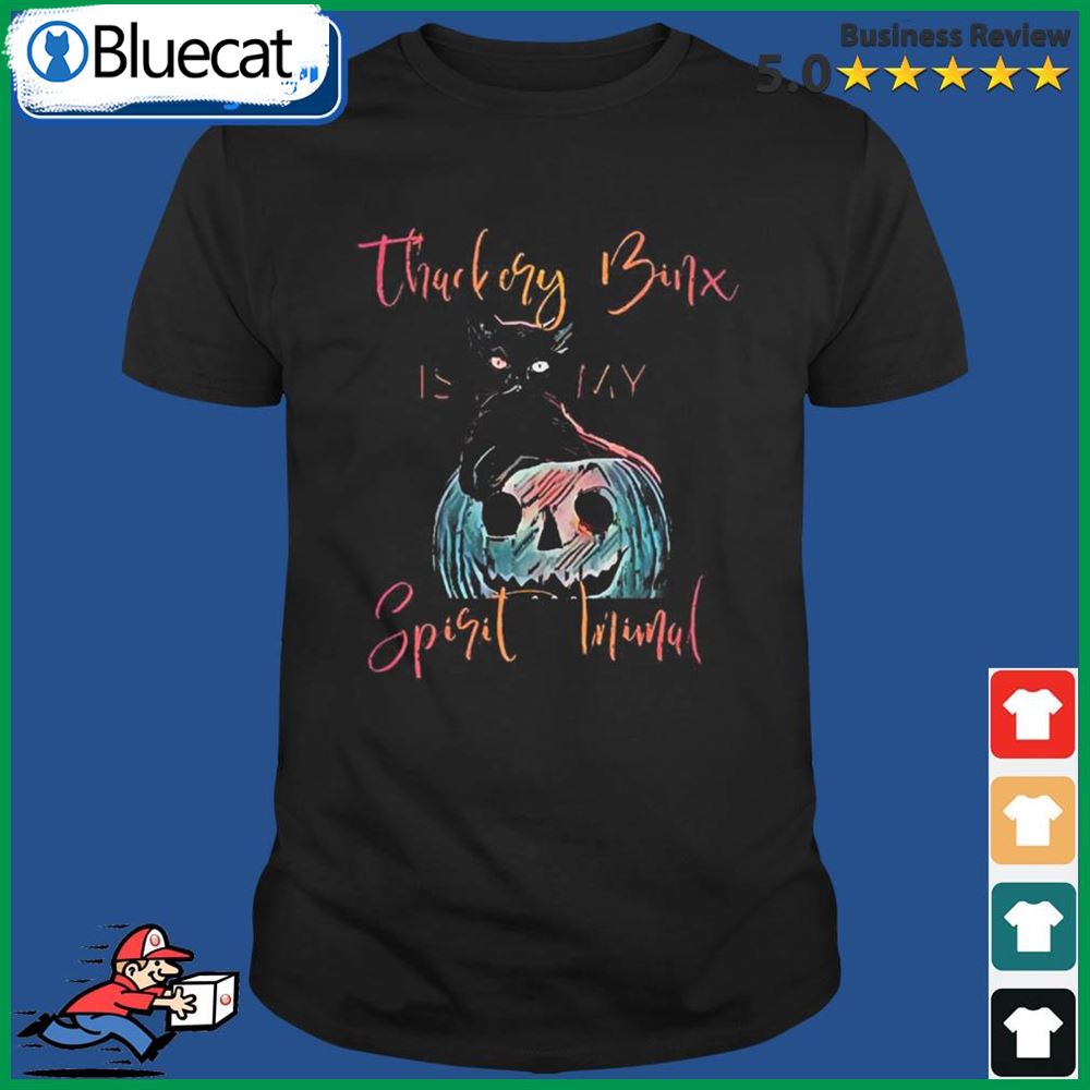 Funny Hocus Pocus Thackery Binx Is My Spirit Animal Shirt