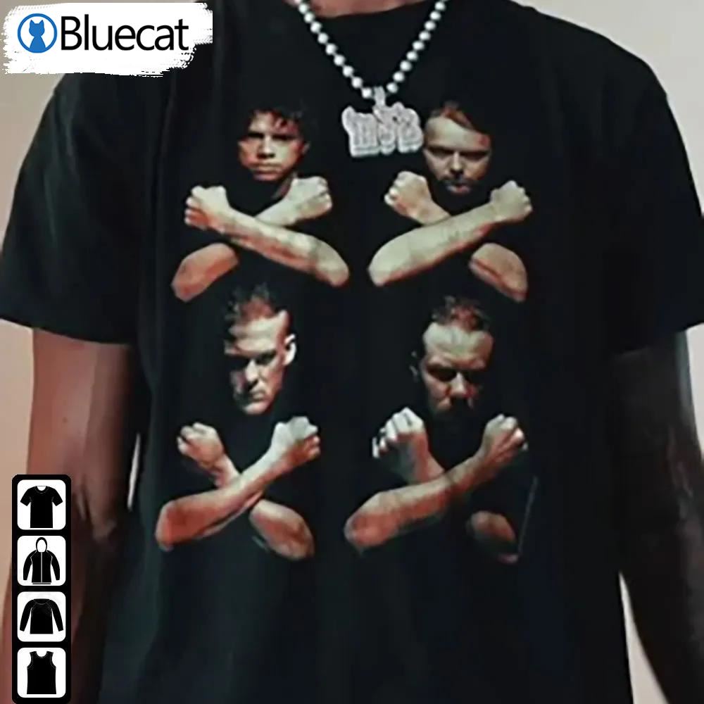 Metallica Marjon Beauchamp Shirt Rock Band Garage Days James Hetfield