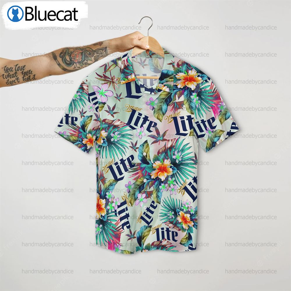 Miller Lite Unisex Hawaiian Shirt