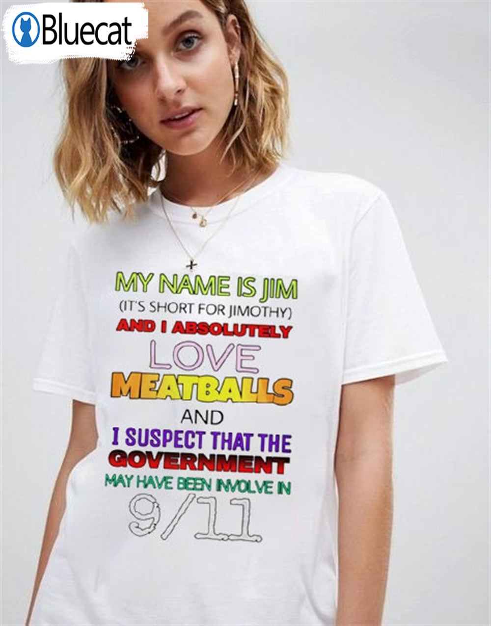 My Name Is Jim And Absolutely Love Meatballs Shirt