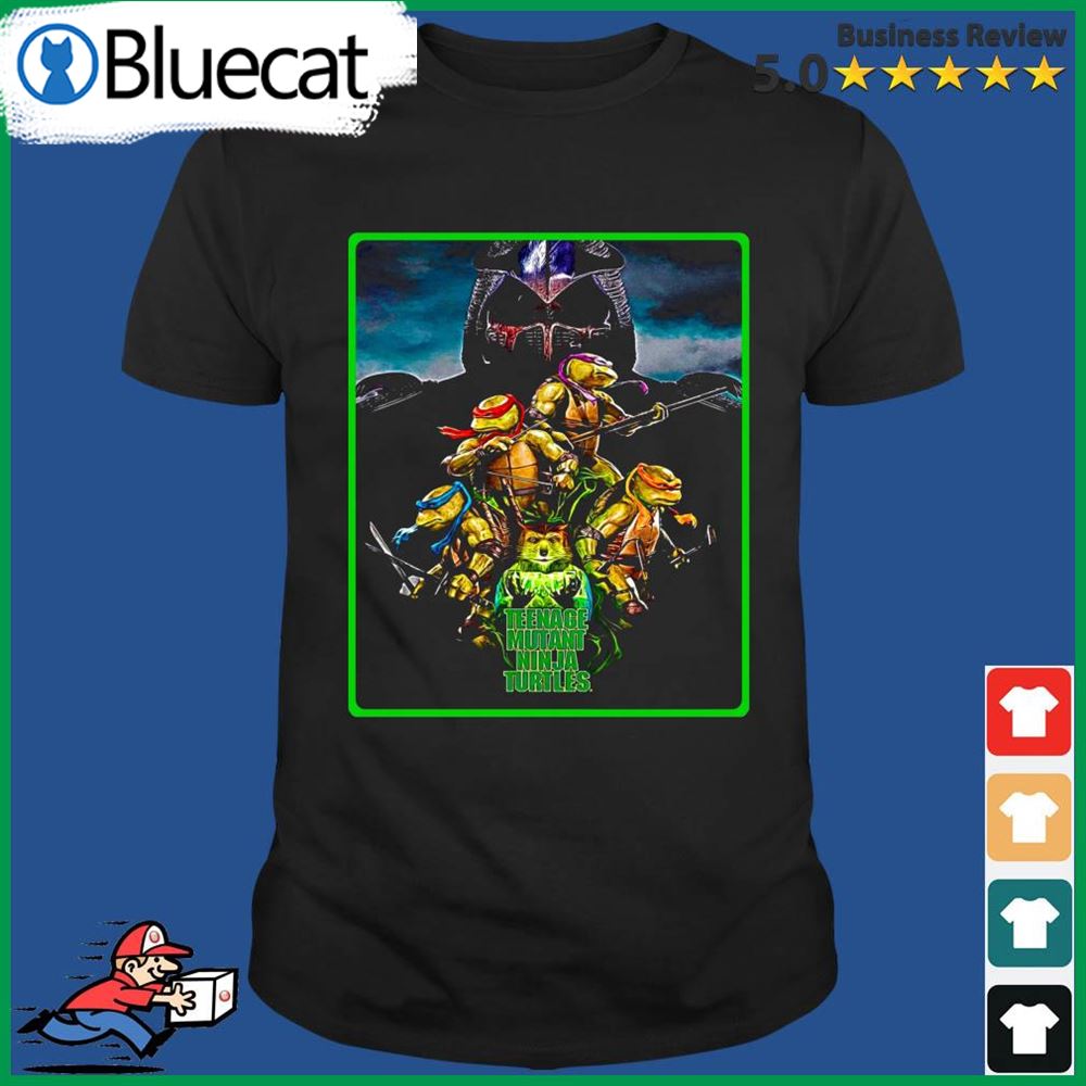 Official Fan Art Teenage Mutant Ninja Turtles Movie Halloween T-shirt
